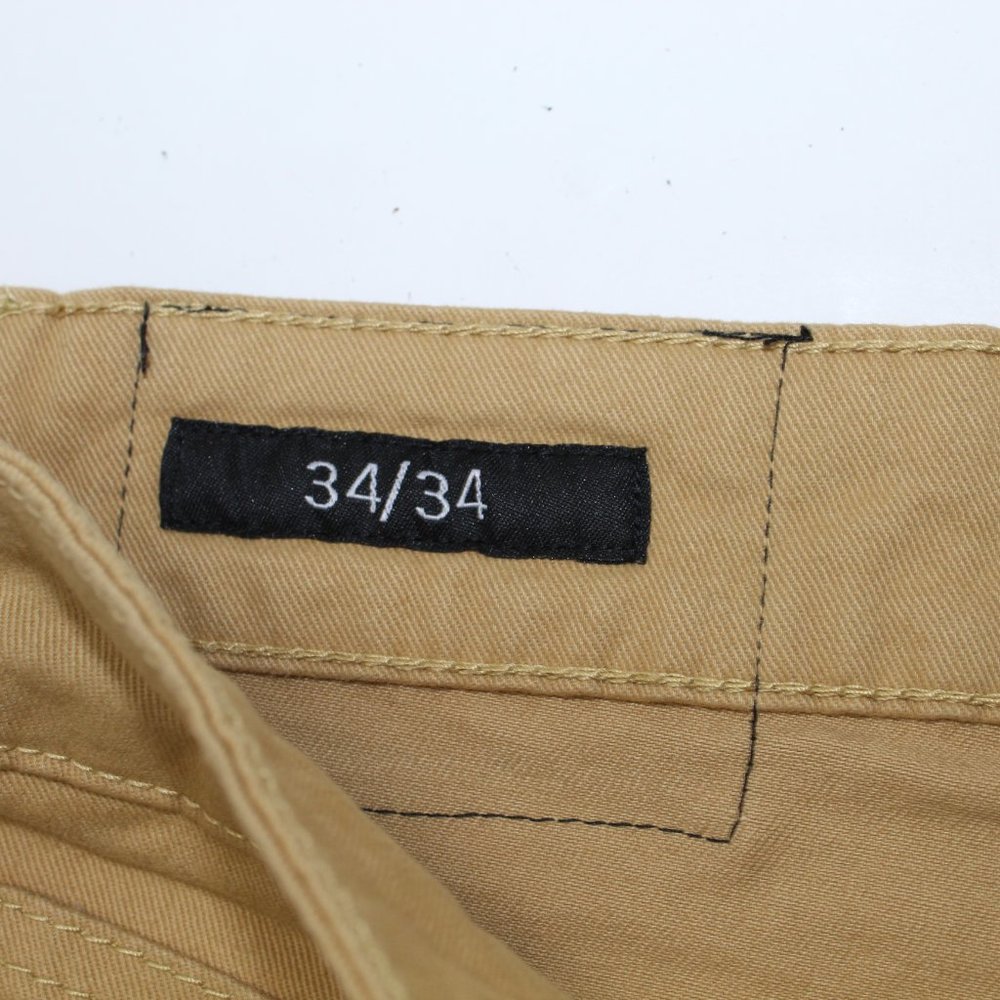 Bauer Chip Foster Slim Hockey NWT Men's 34 x 34 Khaki 5 Pocket Stretch Jeans - Picture 10 of 13